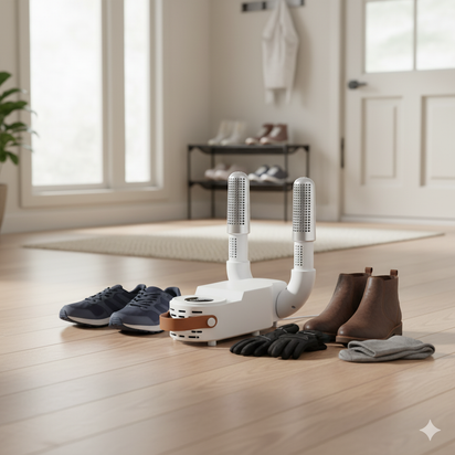 DryStep – Technologie de séchage rapide et soin thermique pour vos chaussures